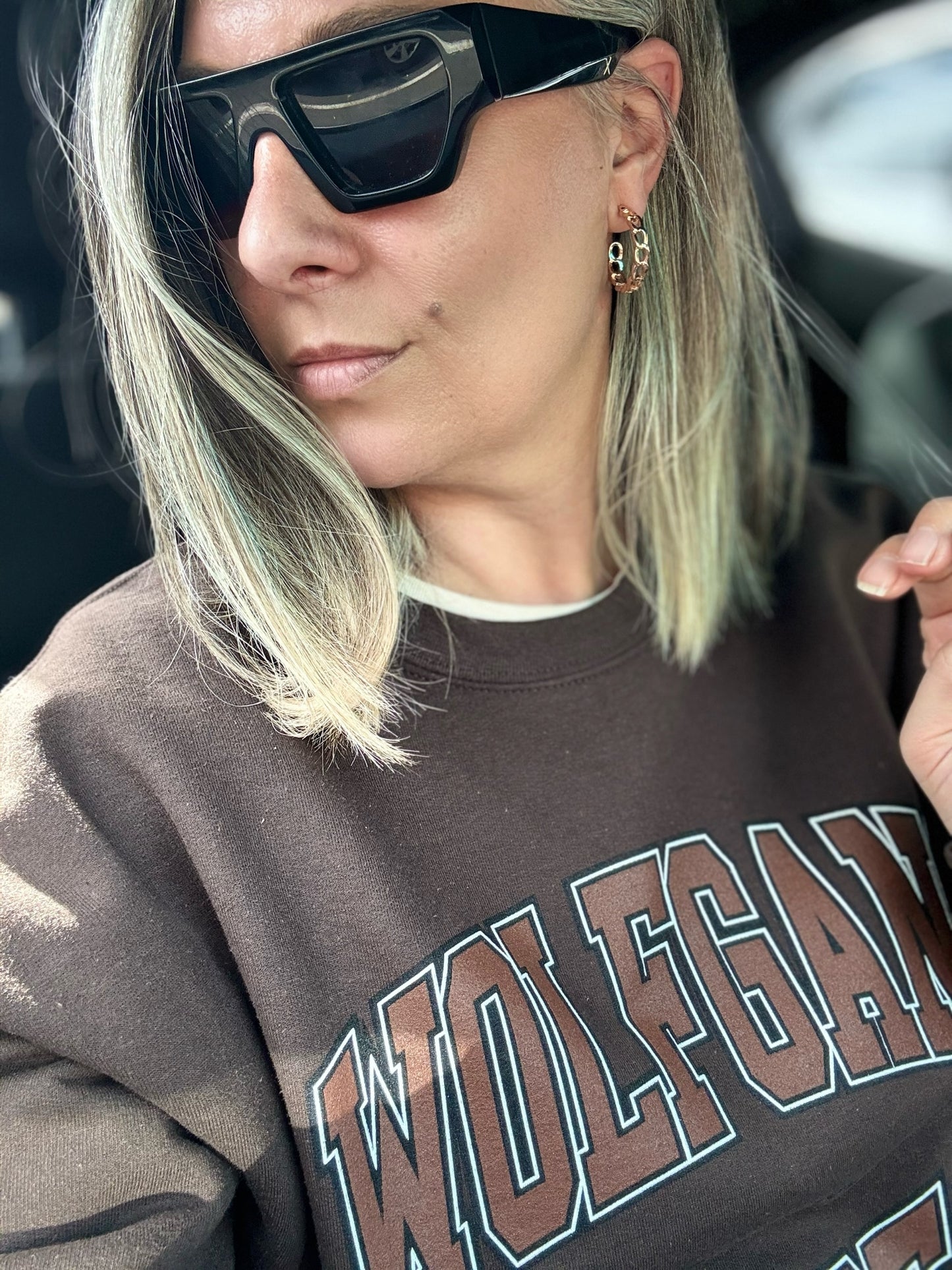 BITTER CHOCOLATE SWEATSHIRT