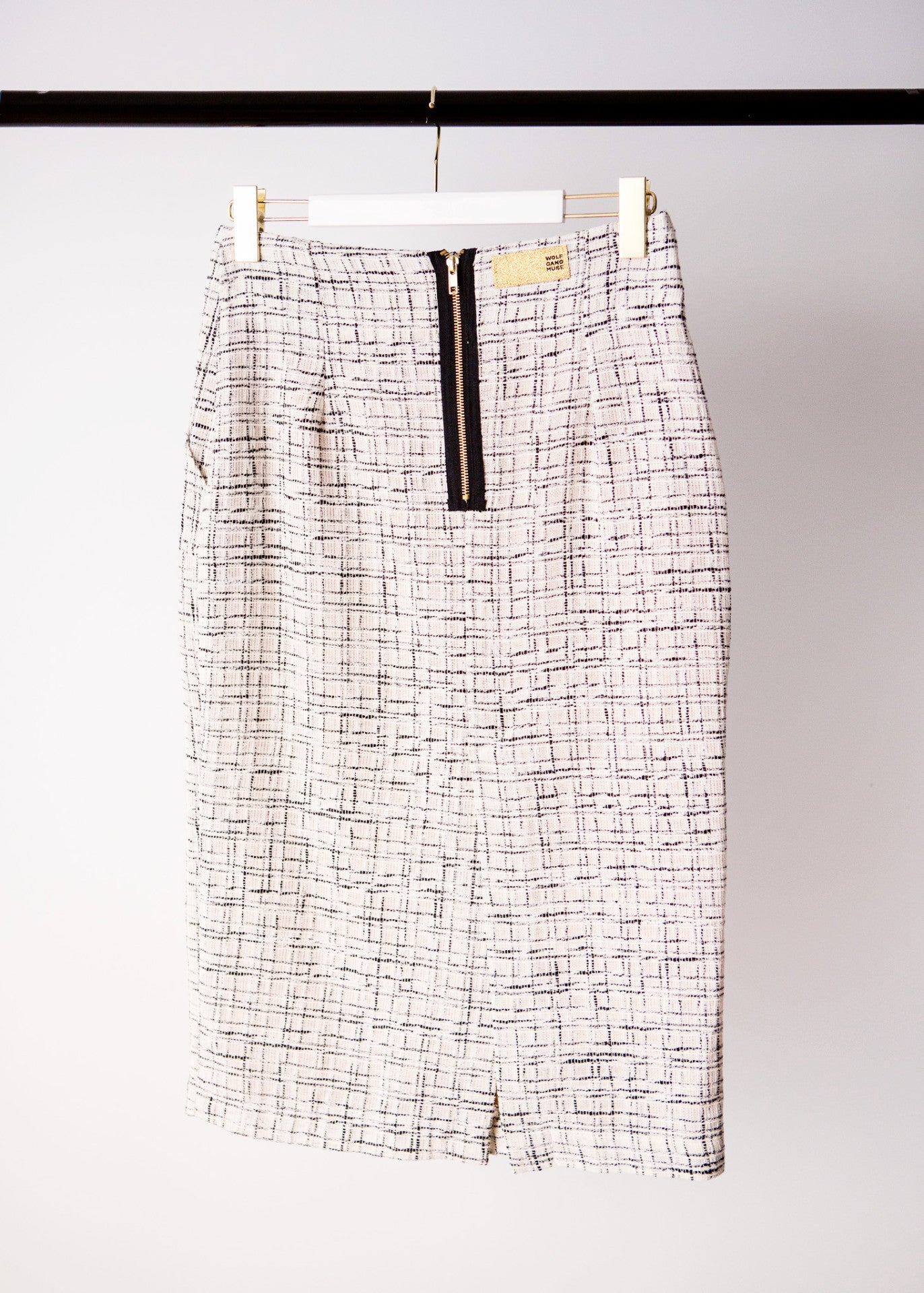 Envy Pencil Skirt - Tweed
